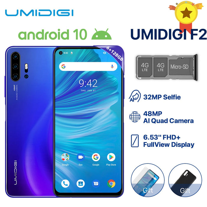 UMIDIGI F2 Phone Android 10 Global Version 6.53