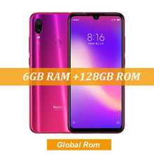 Load image into Gallery viewer, Global Rom Xiaomi Redmi Note 7 Pro 6GB 128GB 48MP IMX 586 Camera Snapdragon 675 Octa Core 6.3&#39;&#39; FHD Screen Mobile Phone QC 4.0
